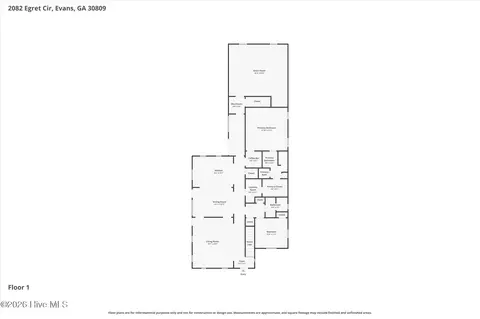 2082 Egret Cir, Evans, GA 30809