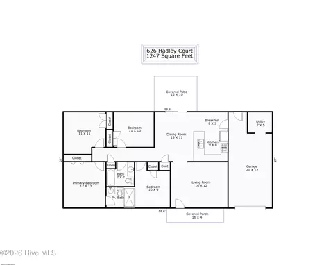 626 Hadley Ct, Wilmington, NC 28405