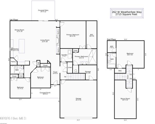 262 W Weatherbee Way, Hampstead, NC 28443