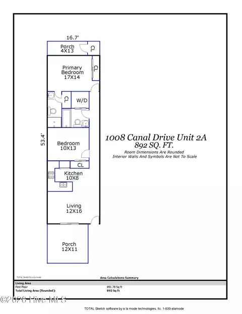 1008 Canal Dr #2A, Carolina Beach, NC 28428