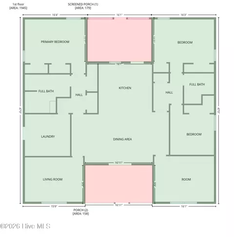 Floorplan - 94 Evergreen Dr, Hubert, NC 28539 photo 1 of 2