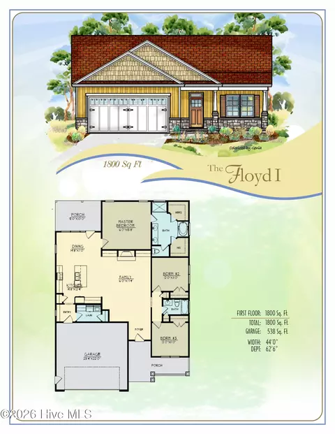 415 Creeks Edge Dr, Pikeville, NC 27863