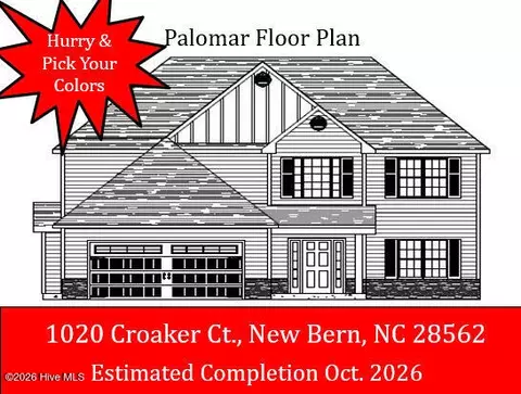 1020 Croaker Ct, New Bern, NC 28562