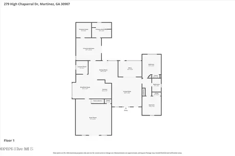 279 High Chaparral Dr, Martinez, GA 30907