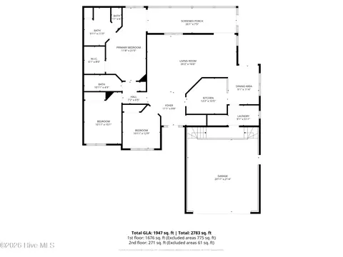 Floorplan - 856 Wide Waters Dr, Bath, NC 27808 photo 2 of 2