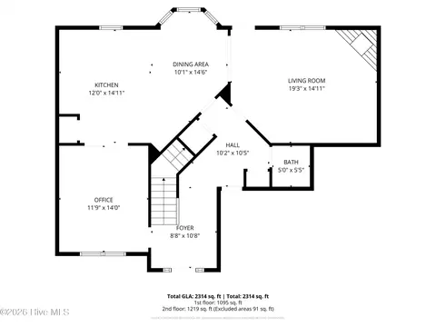 Floorplan - 2758 Huntcliffe Dr, Augusta, GA 30909 photo 1 of 3