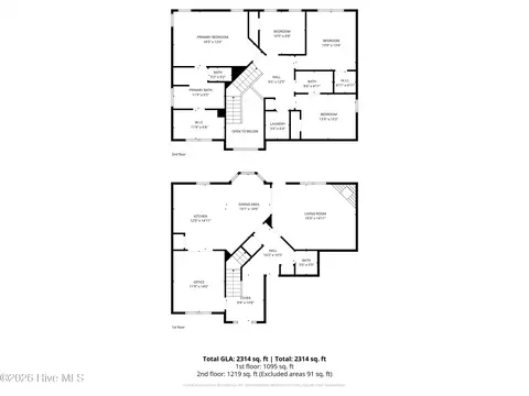 Floorplan - 2758 Huntcliffe Dr, Augusta, GA 30909 photo 3 of 3