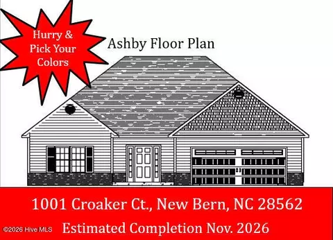1001 Croaker Ct, New Bern, NC 28562