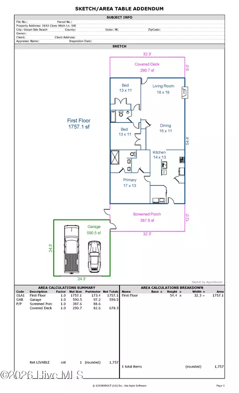 1693 Clove Hitch Ln SW, Ocean Isle Beach, NC 28469
