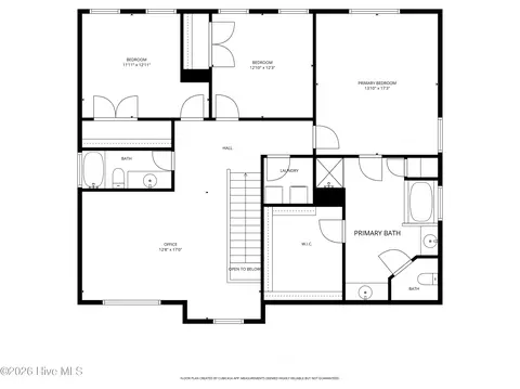 Floorplan - 476 Landsdowne Cir, Hampstead, NC 28443 photo 1 of 1