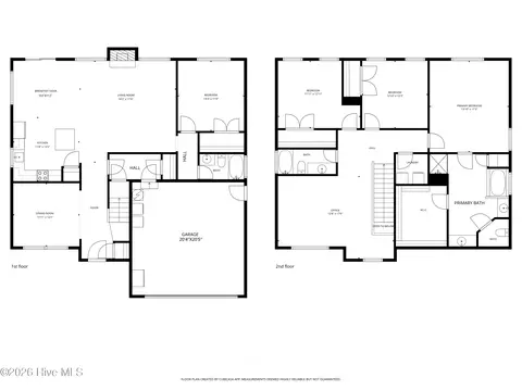 Floorplan - 476 Landsdowne Cir, Hampstead, NC 28443 photo 2 of 2