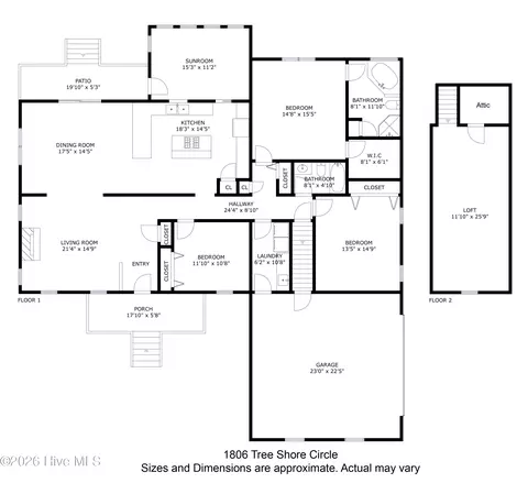 1806 Tree Shore Cir SW, Ocean Isle Beach, NC 28469