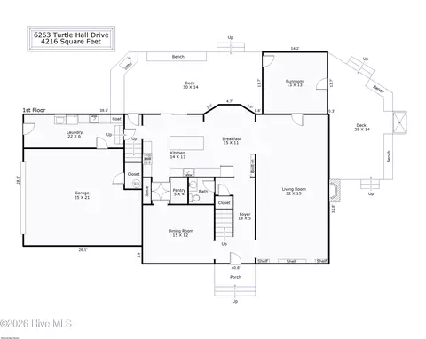 6263 Turtle Hall Dr, Wilmington, NC 28409