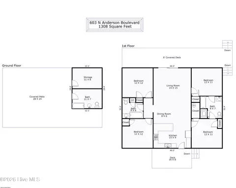 603 N Anderson Blvd, Topsail Beach, NC 28445
