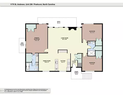 Floorplan - 1175 Saint Andrews Dr # 206, Pinehurst, NC 28374 photo 1 of 1