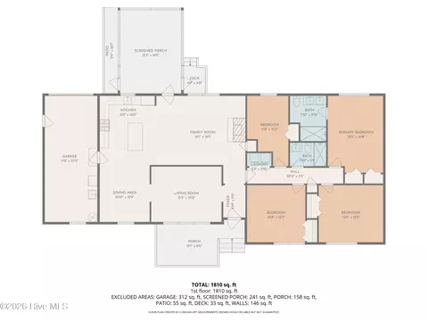 312 Rockledge Rd, New Bern, NC 28562