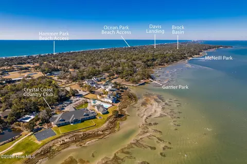 View/Area - 117 Juniper Rd, Pine Knoll Shores, NC 28512 photo 5 of 6