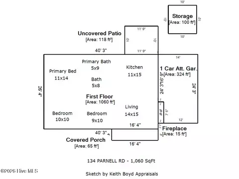 134 Parnell Rd, Hubert, NC 28539