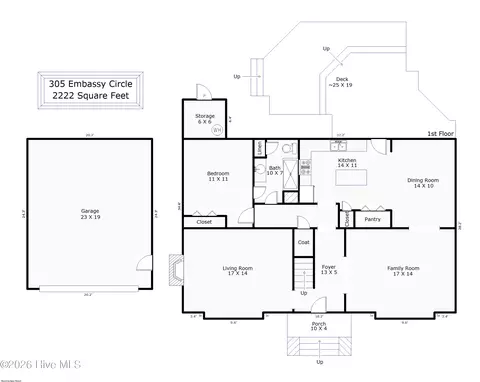 305 Embassy Cir, Wilmington, NC 28412