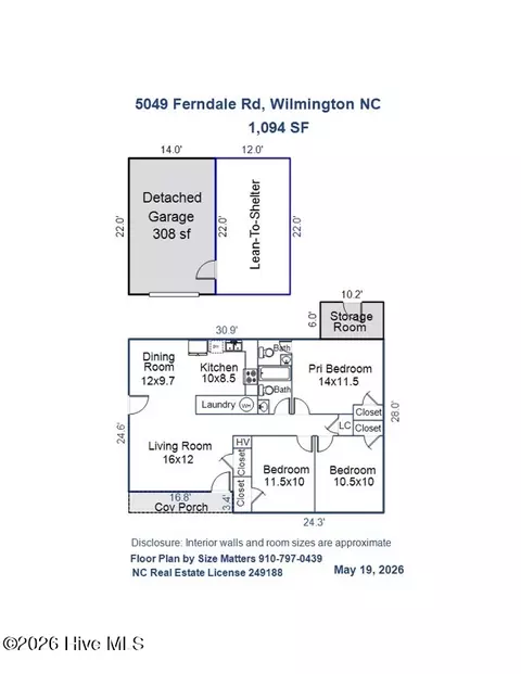 5049 Ferndale Rd, Wilmington, NC 28411