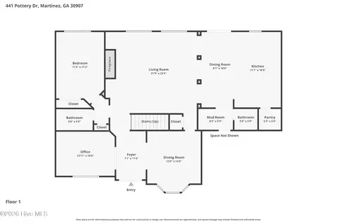 441 Pottery Dr, Martinez, GA 30907
