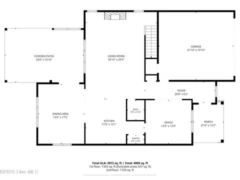 Floorplan - 426 Grandview Dr, Hampstead, NC 28443 photo 1 of 2