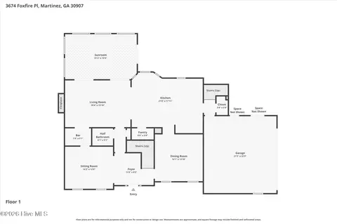 3674 Foxfire Pl, Martinez, GA 30907