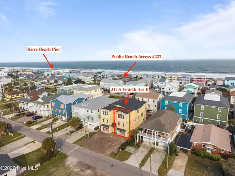 317 S Fourth Ave #B, Kure Beach, NC 28449