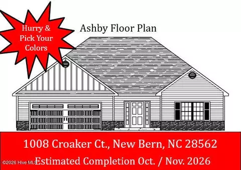 1008 Croaker Ct, New Bern, NC 28562