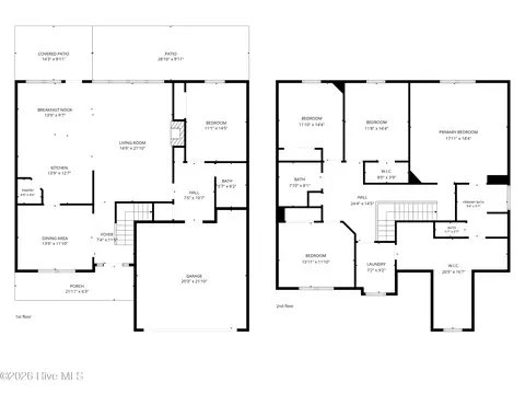 Floorplan - 5734 Whispering Pines Way, Evans, GA 30809 photo 2 of 3