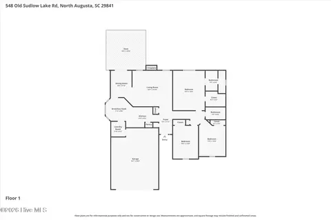 548 Old Sudlow Lake Rd, North Augusta, SC 29841