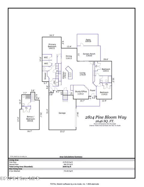 2814 Pine Bloom Way, Leland, NC 28451