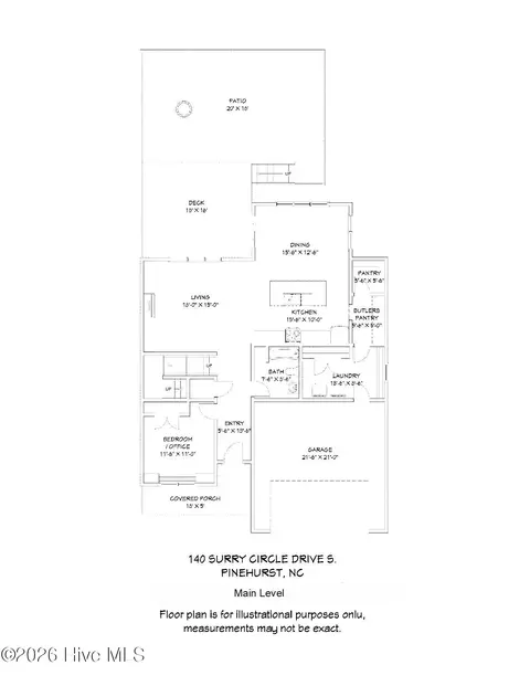 Floorplan - 140 Surry Circle Dr S, Pinehurst, NC 28374 photo 1 of 2