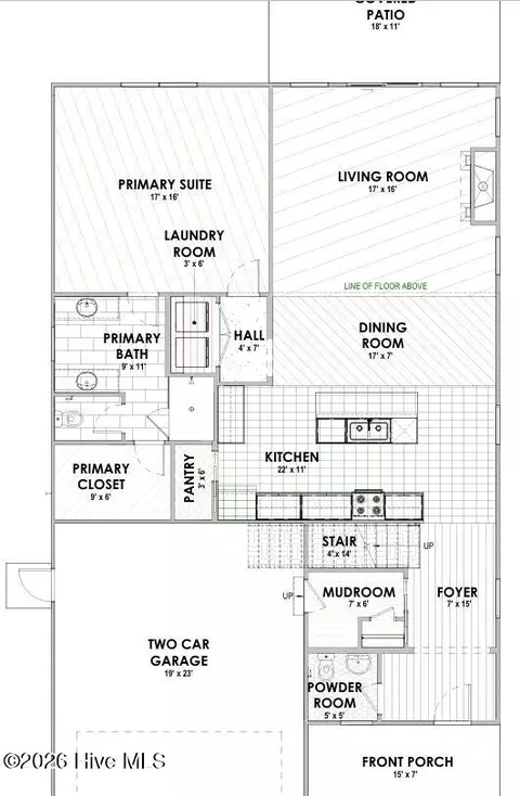 Floorplan - 2204 Sandbrook Loop, Leland, NC 28451 photo 1 of 2