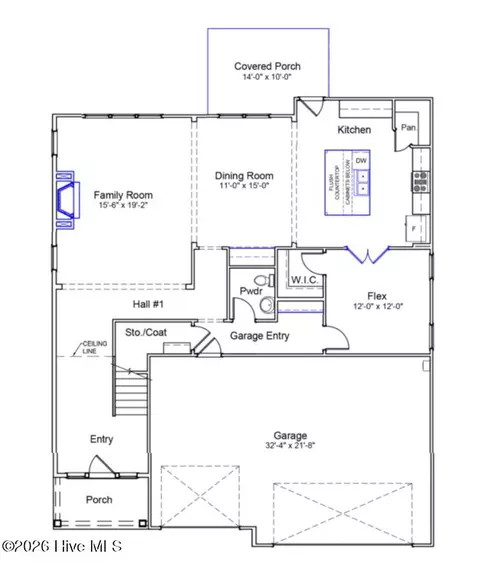 Floorplan - 271 Planters Walk, Hampstead, NC 28443 photo 1 of 2