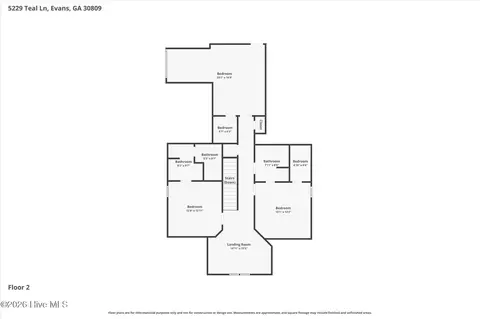 Floorplan - 5229 Teal Ln, Evans, GA 30809 photo 4 of 4