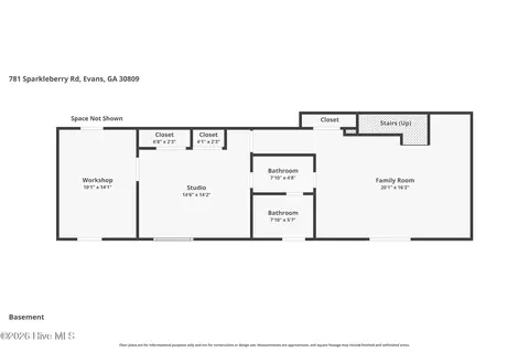 Floorplan - 781 Sparkleberry Rd, Evans, GA 30809 photo 2 of 4
