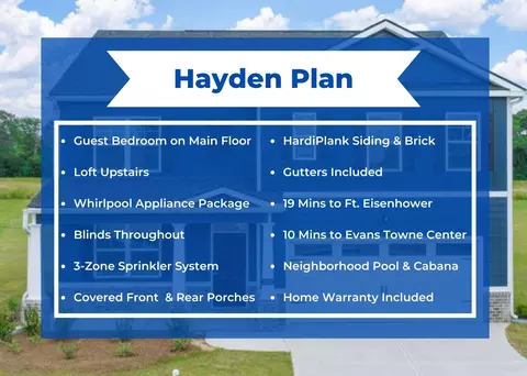 Floorplan - 356 Streamsong Rd, Evans, GA 30809 photo 1 of 1