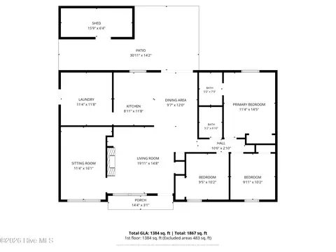 3100 Darby St, Midway Park, NC 28544
