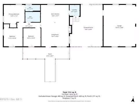 Floorplan - 3984 Beattys Bridge Rd, Atkinson, NC 28421 photo 2 of 2