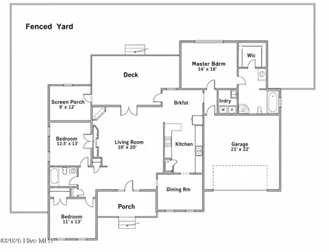 Floorplan - 8 Tull Ln, Pinehurst, NC 28374 photo 1 of 1
