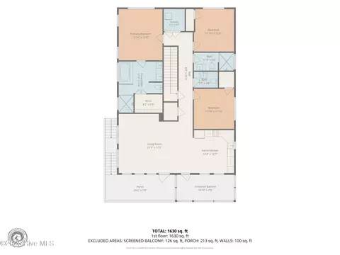 Floorplan - 404 30th St, Sunset Beach, NC 28468 photo 1 of 1