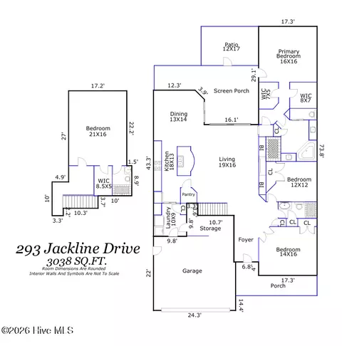 293 Jackline Dr, Hampstead, NC 28443