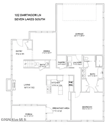 102 Dartmoor Ln, Seven Lakes, NC 27376