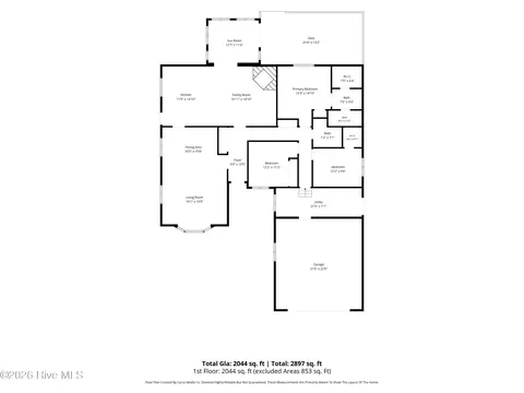 Floorplan - 303 Long Leaf Dr, Hampstead, NC 28443 photo 2 of 2