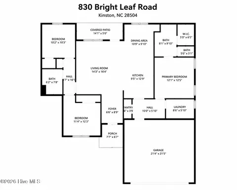 830 Bright Leaf Rd, Kinston, NC 28504