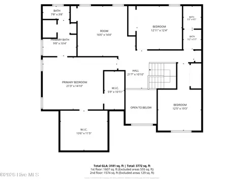 Floorplan - 585 Burning Tree Rd #10, Pinehurst, NC 28374 photo 2 of 8