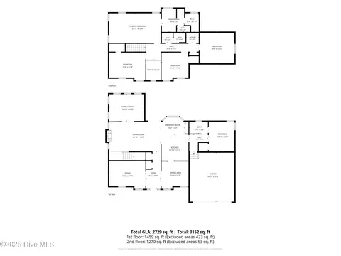 Floorplan - 209 Middle Ridge Dr, Hubert, NC 28539 photo 1 of 1