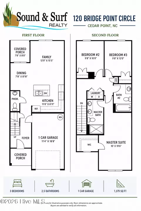 Floorplan - 120 Bridge Point Cir #2C, Cedar Point, NC 28584 photo 1 of 1