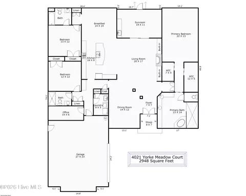 4021 Yorke Meadow Ct, Wilmington, NC 28412